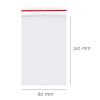 Pungi cu fermoar ziplock, 80 x 120 mm, ACCENTA, 100 buc/set
